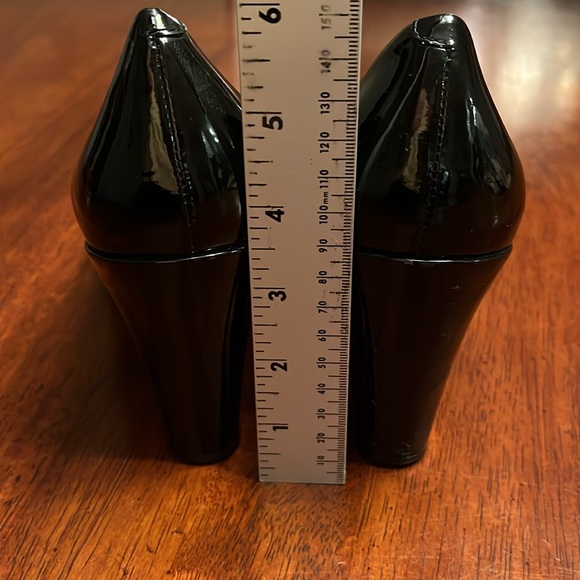 Cole Haan Nike Air black patent leather pumps size 7.5 - Picture 9 of 9